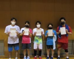 2部優勝 バド大好きマン!