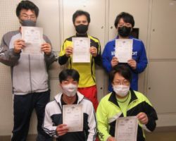 男子団体4部2ブロック準優勝 喜怒哀楽